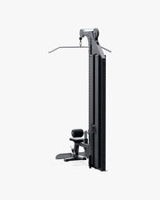 ELEIKO ラットプルダウン＆ローロウ コンボ マルチステーション 150kg ブラックの背面斜視