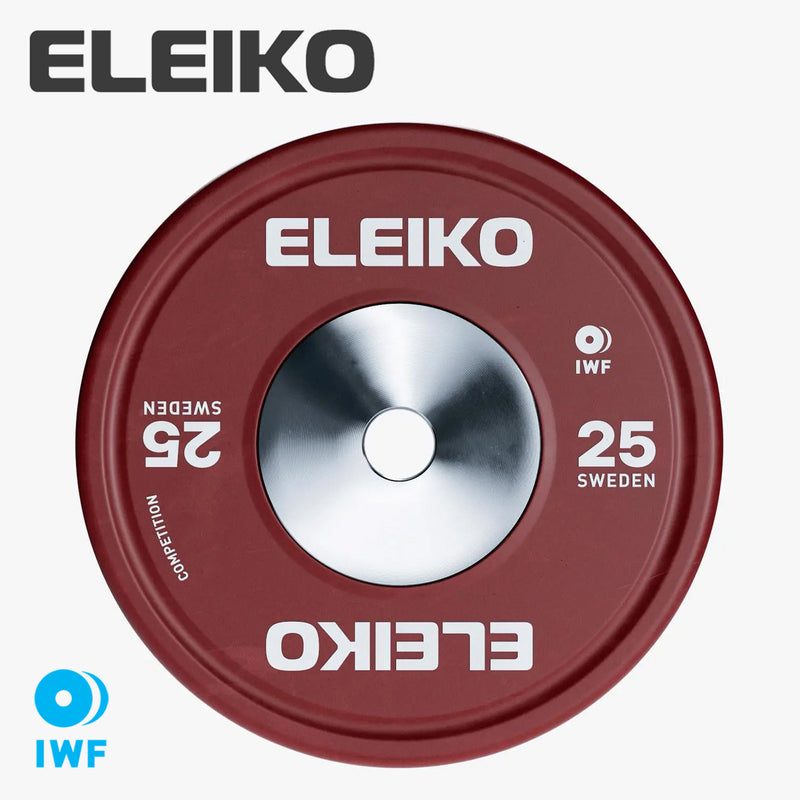 ELEIKO ウェイトリフティングコンペティションプレート IWF公認品