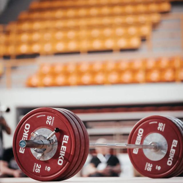 【クローズアウト】ELEIKO ウェイトリフティング コンペティションバー IWF公認品
