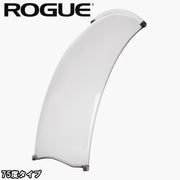ROGUE エコーバイクウィンドガード V3.0 クリアグレーのブランドロゴを正面中央で強調したシンプルなロゴ配置