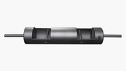ROGUE LB-3 12インチ ログバー ブラック 本体を真横から捉えた全体構図でグリップ開口部と中央径のボリュームが確認できる視点