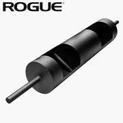 ROGUE LB-3 12インチ ログバー ブラック 本体を斜め上から捉えた単体構図でシリンダー形状とスリーブ両端が分かる視点