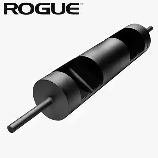 ROGUE LB-3 12インチ ログバー ブラック 本体を斜め上から捉えた単体構図でシリンダー形状とスリーブ両端が分かる視点