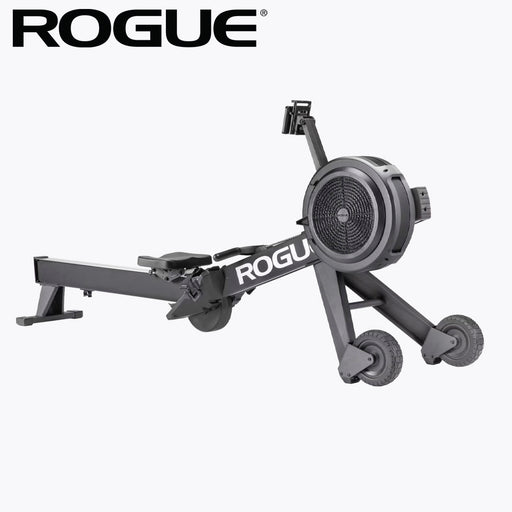 ROGUE エコーローワー ブラック 斜め前方から全体を捉えた構図でフライホイールとシートレールの長さが分かる設計特徴を強調
