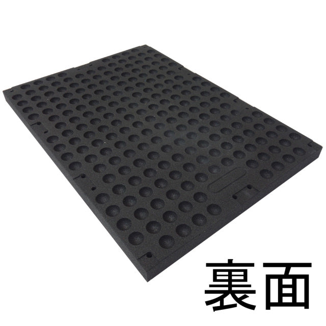 SLDS ジム用大型ジョイントラバーチップマット （65cm×90cm×厚み50mmタイプ）
