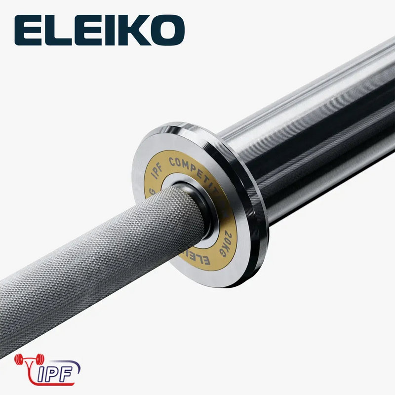 ELEIKO 新型パワーリフティングコンペティションバー IPF公認品