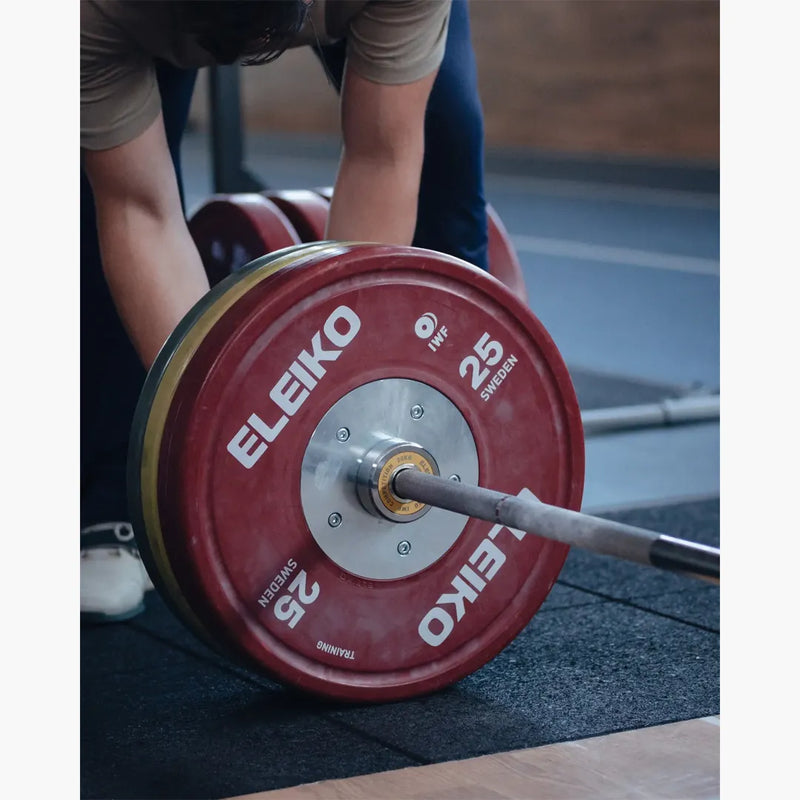 （空輸お取り寄せ商品）ELEIKO 新型ウェイトリフティングコンペティションバー IWF公認品 [納期2-4週間]