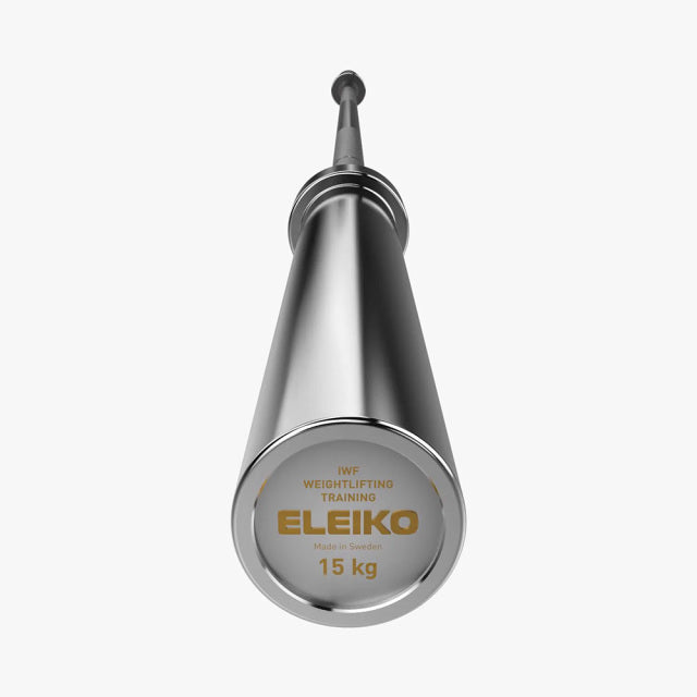 【クローズアウト】ELEIKO ウェイトリフティング トレーニングバー 15kg IWF公認品