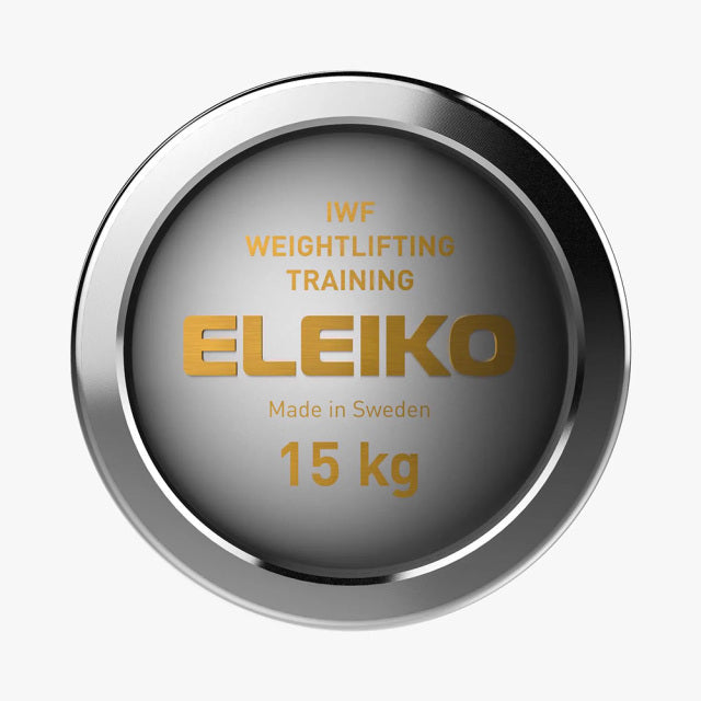 【クローズアウト】ELEIKO ウェイトリフティング トレーニングバー 15kg IWF公認品
