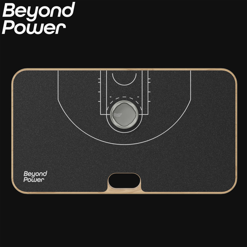 ブラックカラーのBEYOND POWER VOLTRA トラベルプラットフォームを真上から写した全体ビュー