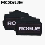 ROGUE リストラップ ネイビーブルーを正面から捉えた2個セットの外観でロゴタグ配置と厚手生地の質感、全体ボリュームが分かる仕様